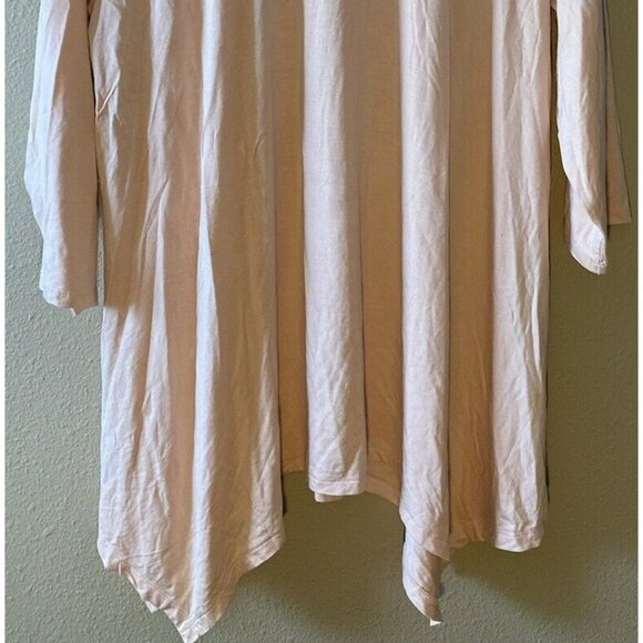 COPY - Torrid Super Soft Knits Top Size 2X Pink Lace Scoop Neckline 3/4 Sleeve … - Picture 9 of 9